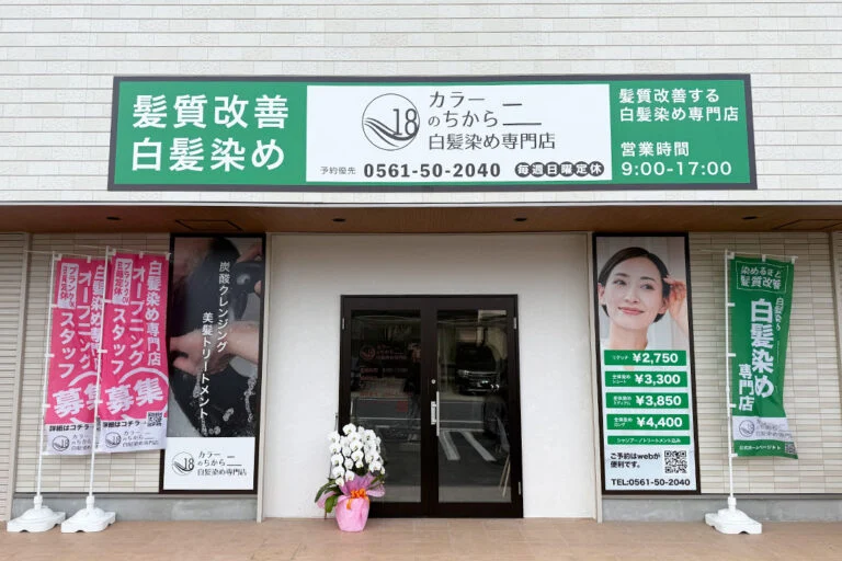 カラーのちから 日進米野木駅前店 外観